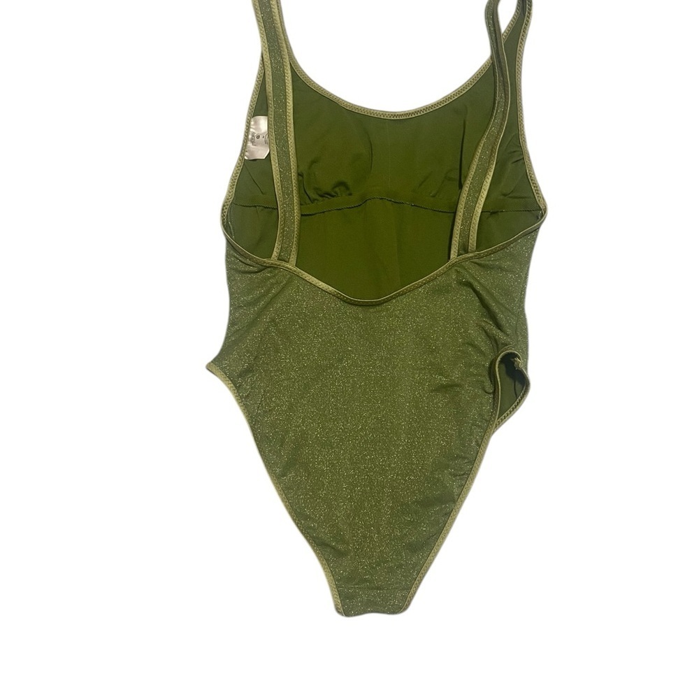 Fe Noel metallic high leg cheeky one piece swimsuit - Picture 6 of 8